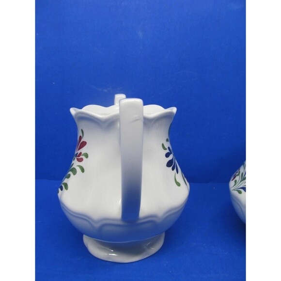 Johnson Brothers Provincial Scalloped Edge Creamer And Sugar Dish Without Lid EC - Picture 3 of 10